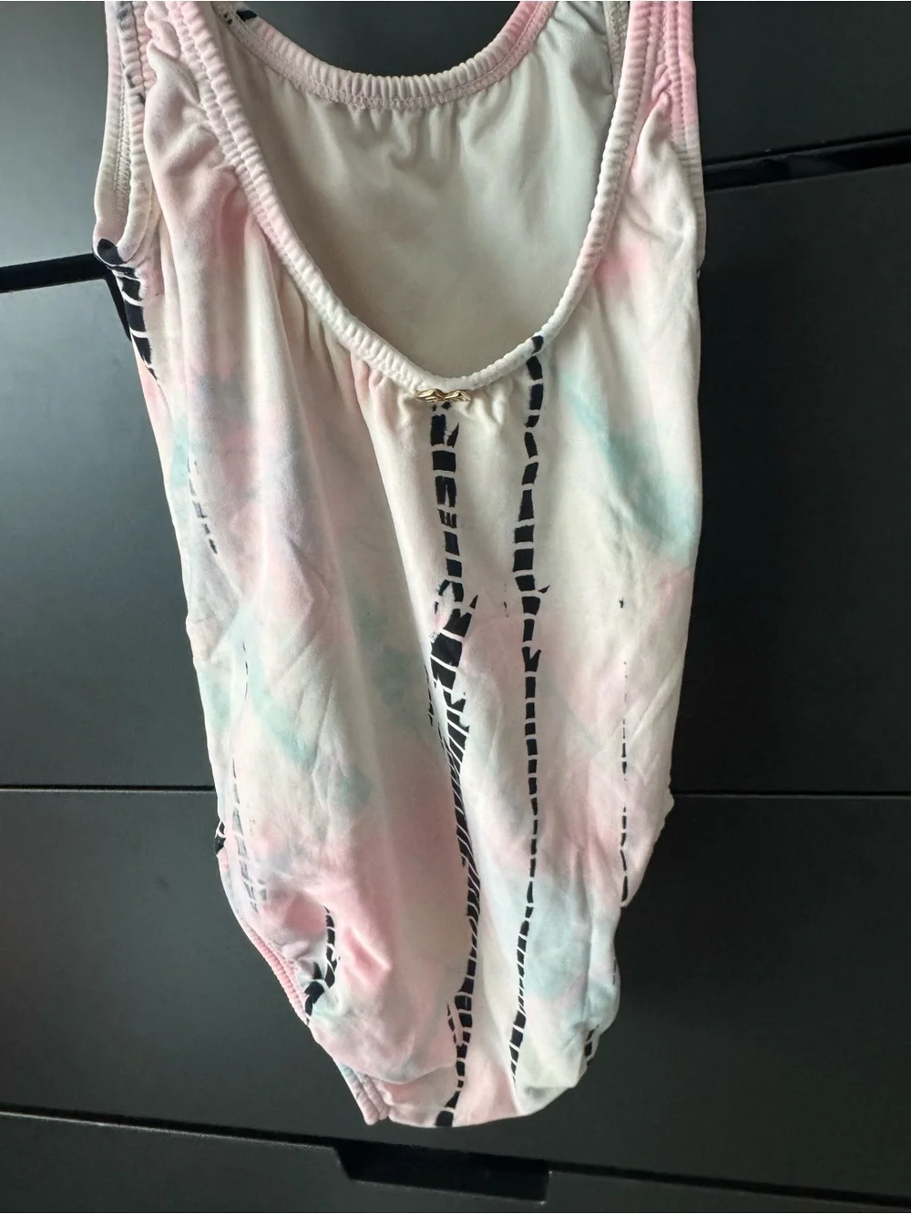 Kids Pink Cactus One-Piece Swimsuit
